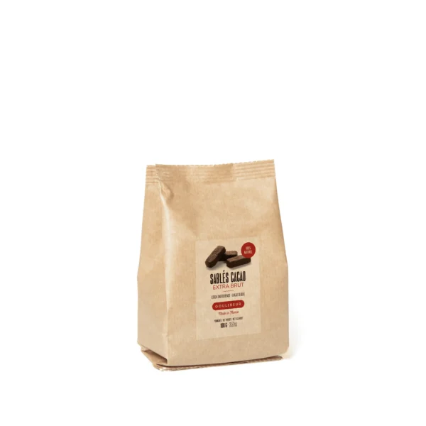 sablés cacao extra brut 100g